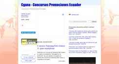 Desktop Screenshot of ec.cgana.com